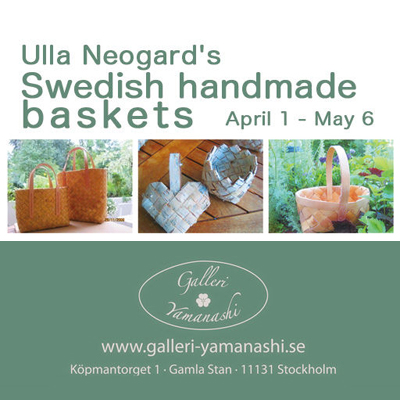 Ulla Neogard’s Swedish handmade baskets