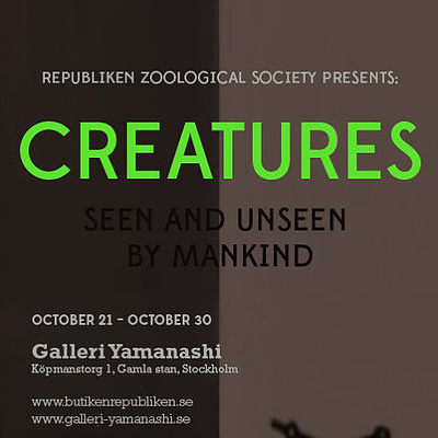 CREATURES – seen and unseen by mankind
