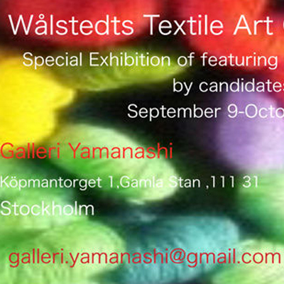 Wålsteds Textile Art Contest 2015