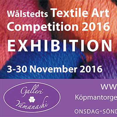 Wålstedts Textile Art Competition 2016
